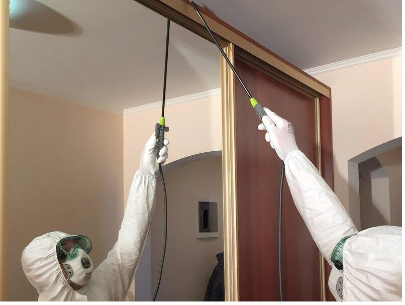 ФОТО Обработка от моли в Туголесском Боре