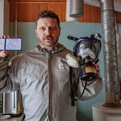 ФОТО Удаление плесени в Туголесском Боре