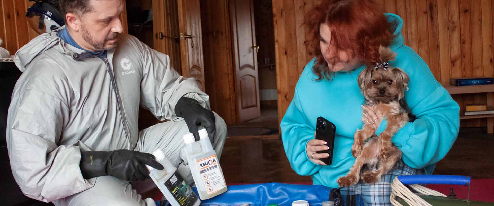 фото: Уничтожение блох в помещениях, домах и квартирах по Туголесском Боре и области.